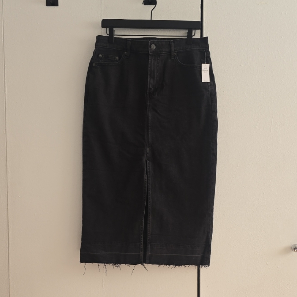 GAP Black Midi Skirt